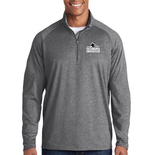 Ultimate Obstacles - Sport Wick ® Stretch 1/2 Zip Pullover Thumbnail